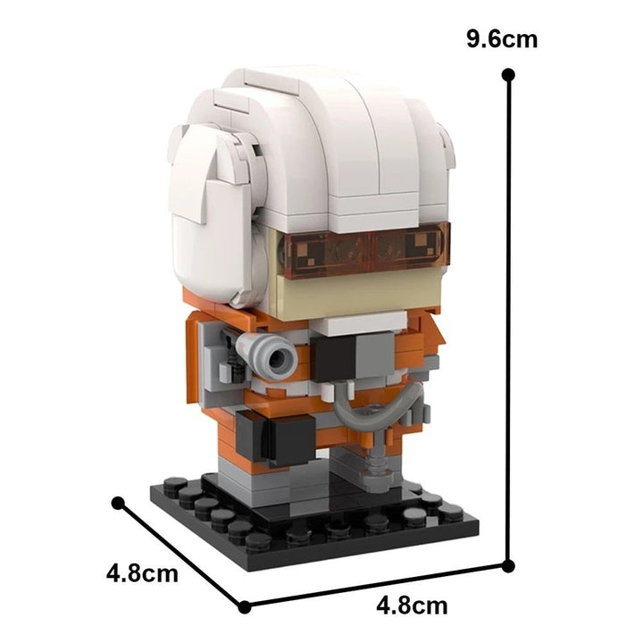 MOC NON  Creative MOC Star Movie Action Figures Brickheadz Set Model Collection Building Blocks Kid Toys  40539 41608 75317