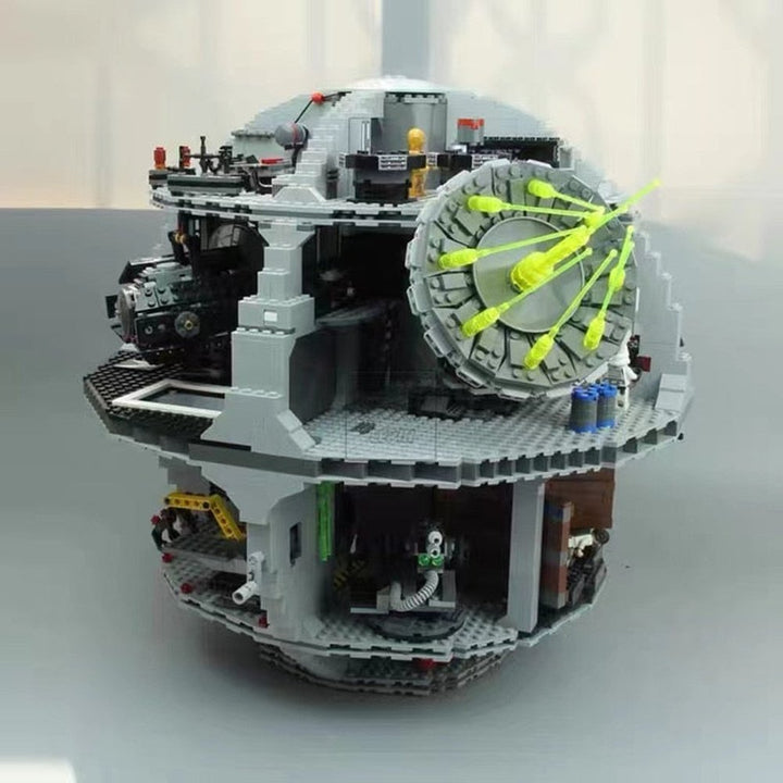 Death Star With Figures Moc Star Ship Super Model Set Compatible 75159 05063 4016pcs Building Blocks Bricks Wars Christmas Educational Toy K&B Brick Store