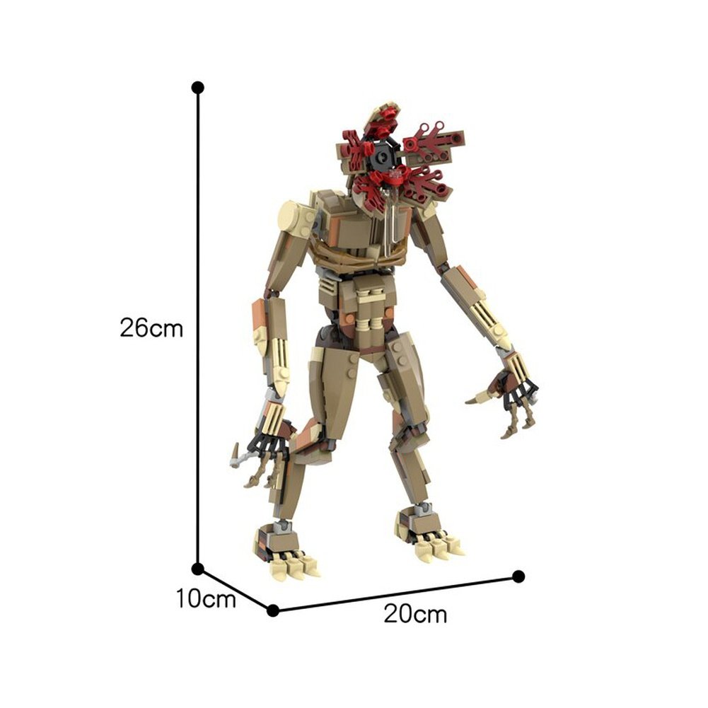 Demo Demodog Demogorchid Monster Building Blocks Set For Strangers Things Demogorgon Brickheadz Eleven Bricks Toys Gift K&B Brick Store
