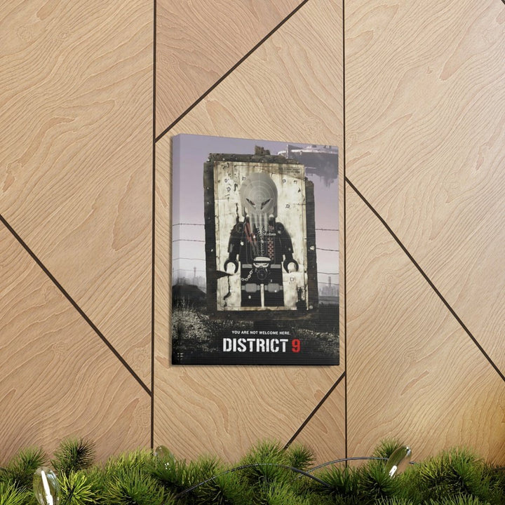 District 9 LEGO Movie Wall Art Canvas Art With Backing. Jurassic Bricks