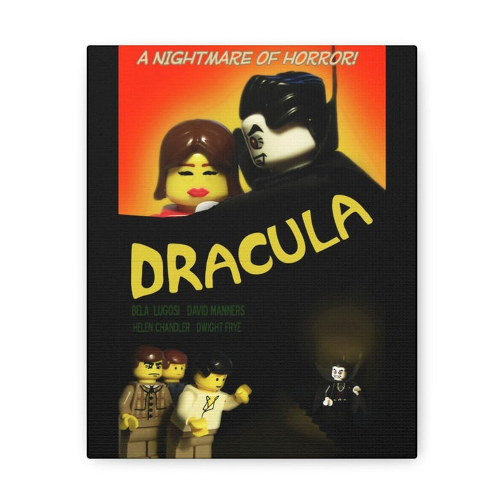 Dracula LEGO Movie Wall Art Canvas Art With Backing. Jurassic Bricks