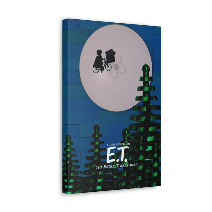 E.T. LEGO Movie Wall Art Canvas Art With Backing. Jurassic Bricks