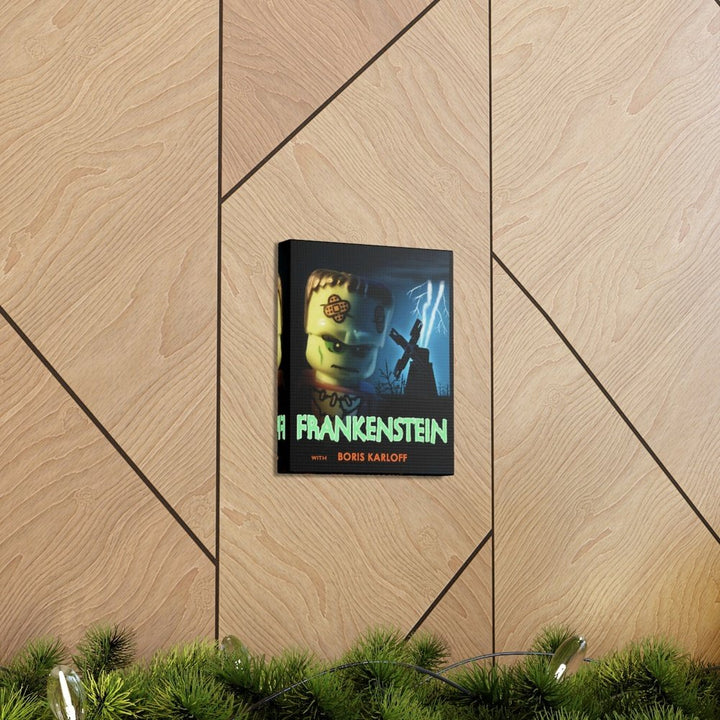 Frankenstein LEGO Movie Wall Art Canvas Art With Backing. Jurassic Bricks