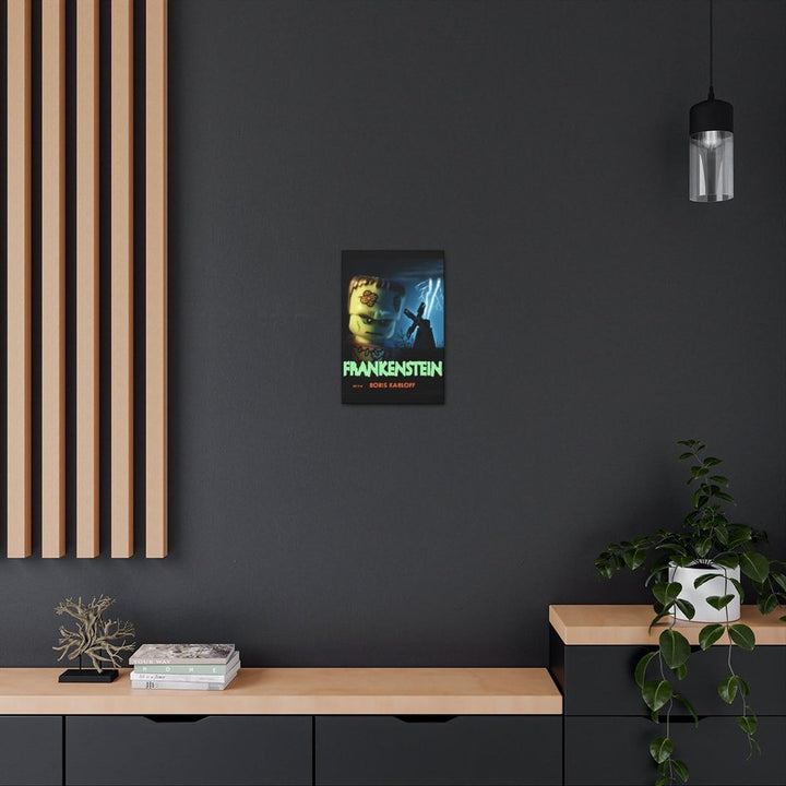 Frankenstein LEGO Movie Wall Art Canvas Art With Backing. Jurassic Bricks