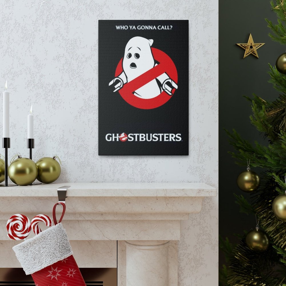 Ghostbusters LEGO Movie Wall Art Canvas Art With Backing. K&B Brick Store