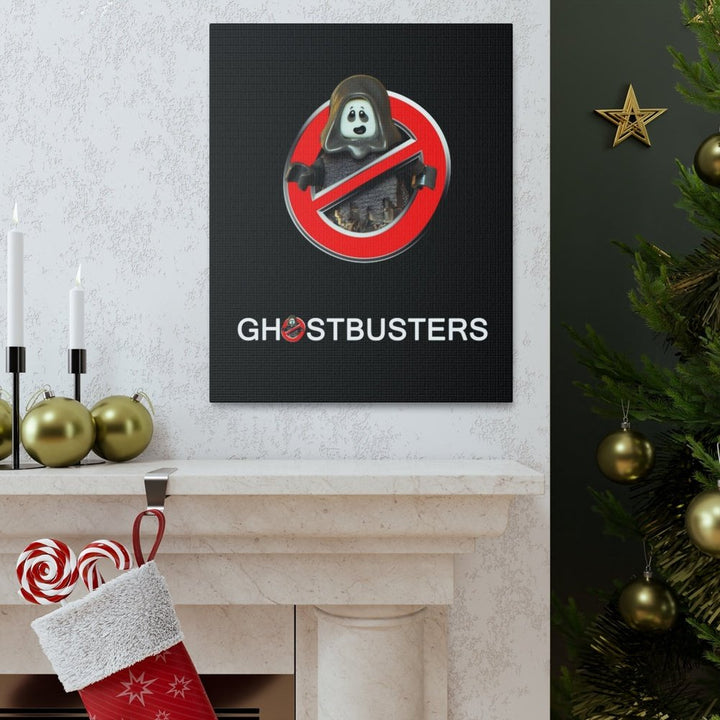 Ghostbusters v2 LEGO Movie Wall Art Canvas Art With Backing. Jurassic Bricks