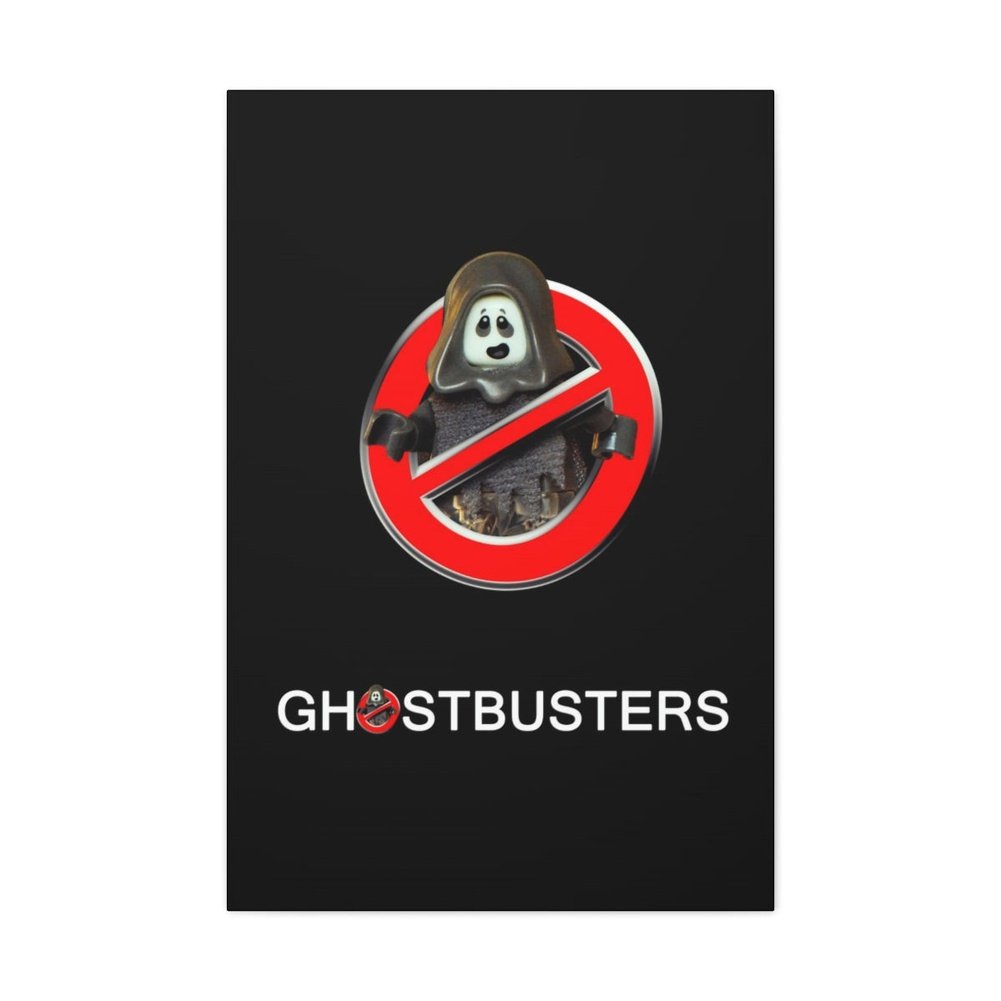 MOC NON LEGO Ghostbusters v2 LEGO Movie Wall Art Canvas Art With Backing.