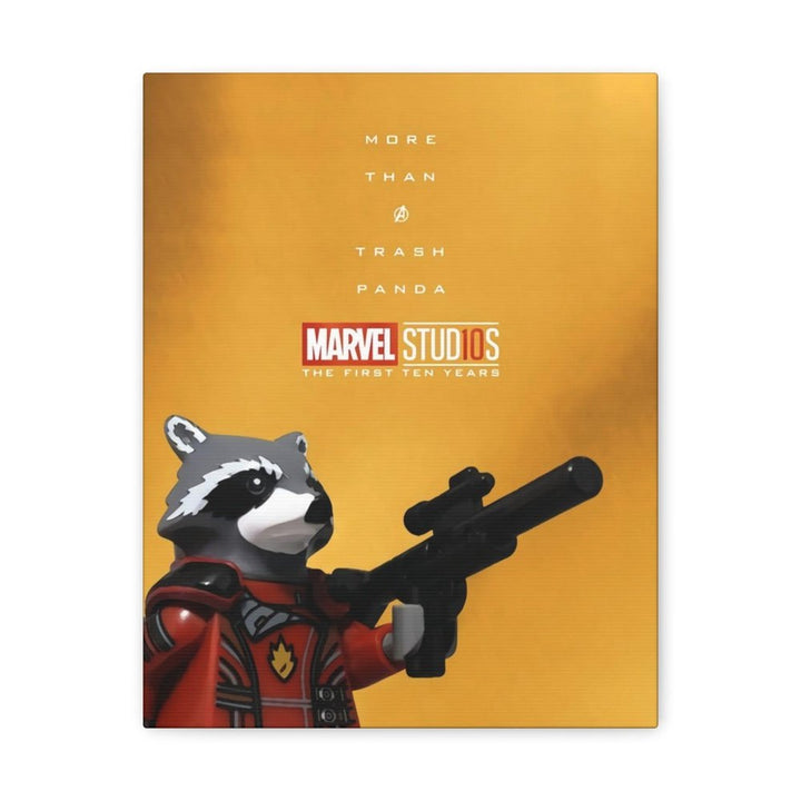 MOC NON LEGO Guardians Of The Galaxy LEGO Movie Wall Art Canvas Art With Backing.