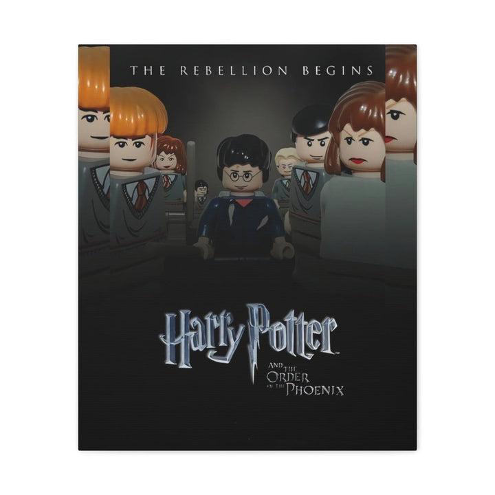 MOC  Compatible  Harry Potter v1  Movie Wall Art Canvas Art With Backing.