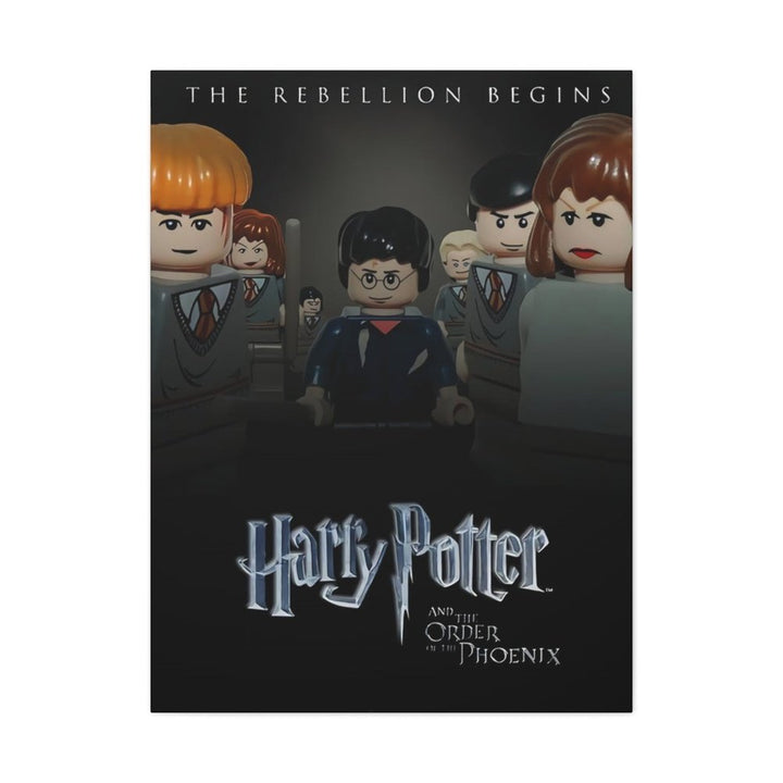 MOC  Compatible  Harry Potter v1  Movie Wall Art Canvas Art With Backing.