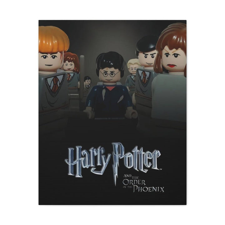 MOC  Compatible  Harry Potter v1  Movie Wall Art Canvas Art With Backing.