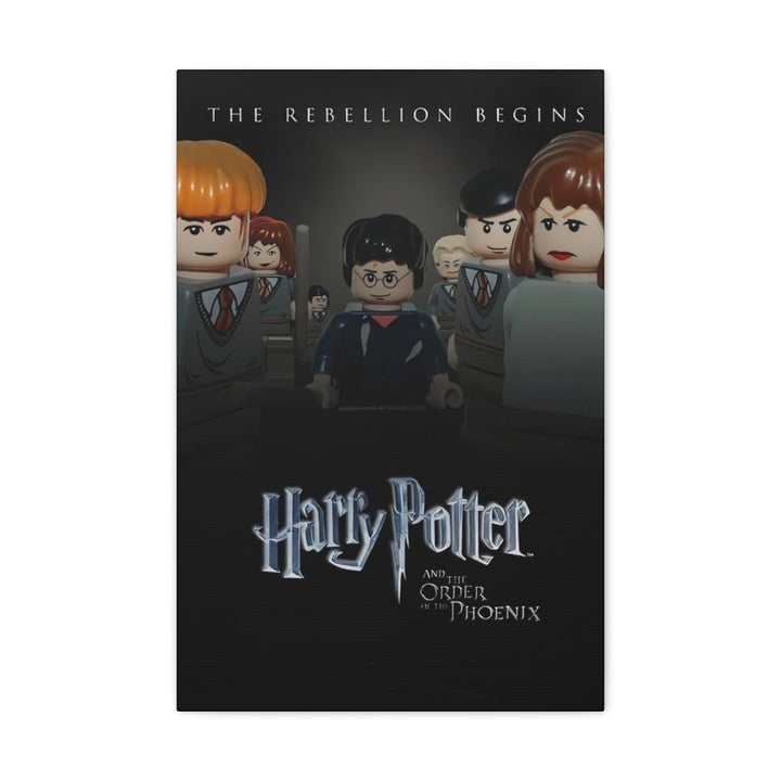 MOC  Compatible  Harry Potter v1  Movie Wall Art Canvas Art With Backing.