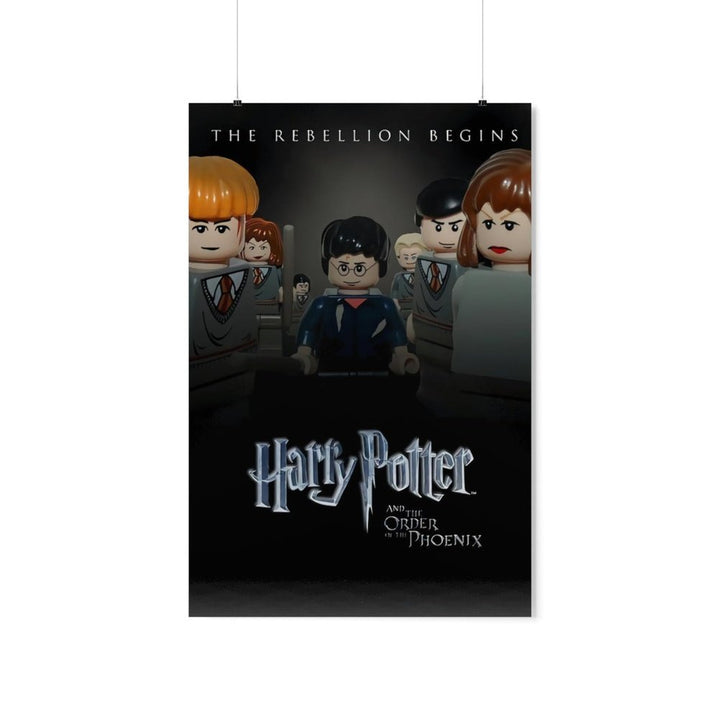 MOC NON LEGO Harry Potter v1 LEGO Movie Wall Art POSTER ONLY