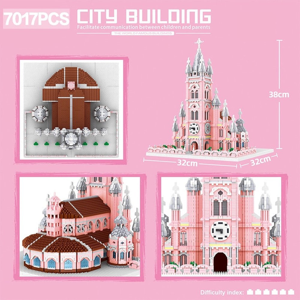 Harvard School MIT Cambridge College Tokyo Campus Princeton and Oxford UK University Cathedral Model Building Block Toys Jurassic Bricks