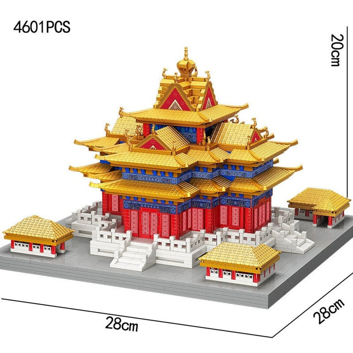 Harvard School MIT Cambridge College Tokyo Campus Princeton and Oxford UK University Cathedral Model Building Block Toys Jurassic Bricks