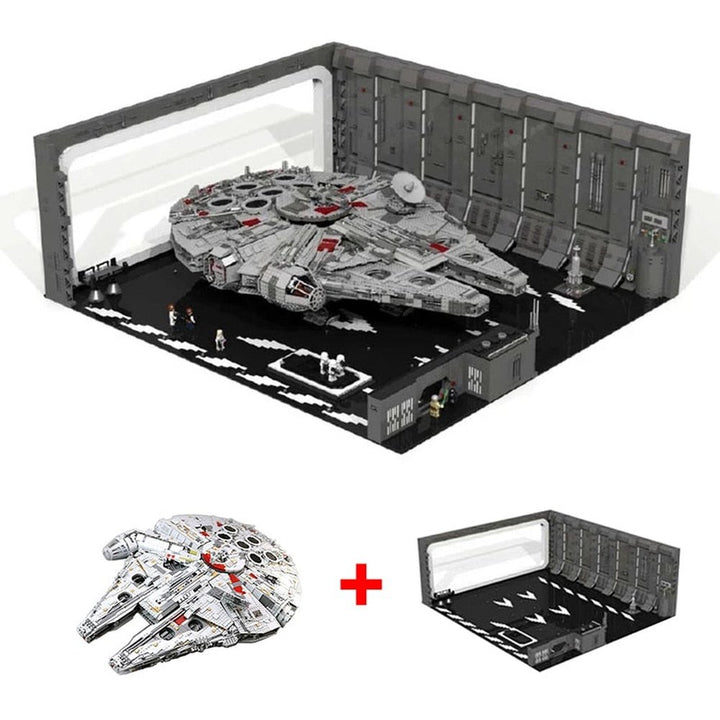 MOC NON LEGO Moc Docking Bay 327 For 05132 8000+PCS UCS Falcon Ultimate Collector's Model Building Block