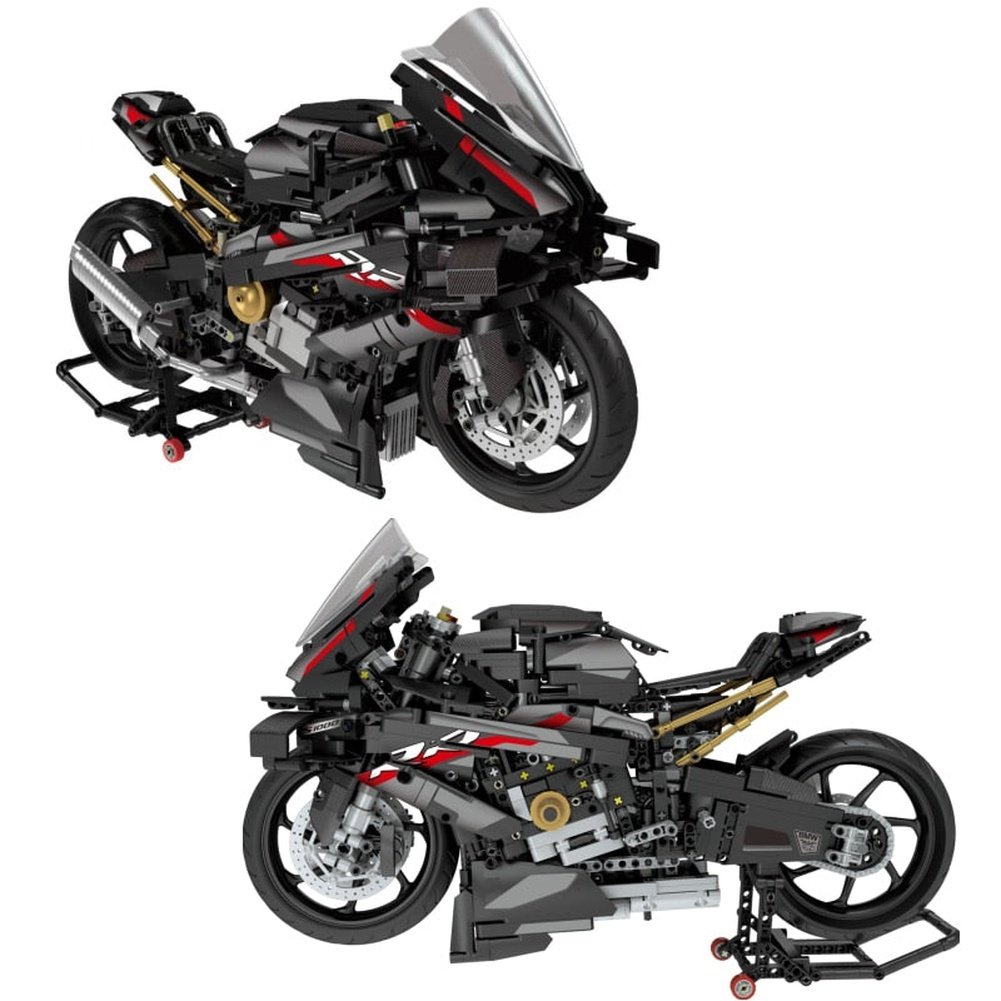 High-Tech 28686 2079Pcs MOC Sports Racing Motorcycle S 1000 RR Model Building Blocks Bricks Children's Christmas Gifts Boys Toys Jurassic Bricks