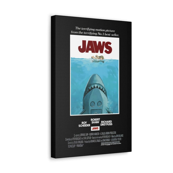 Jaws LEGO Movie Wall Art Canvas Art With Backing. K&B Brick Store