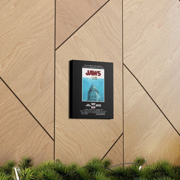 Jaws LEGO Movie Wall Art Canvas Art With Backing. K&B Brick Store