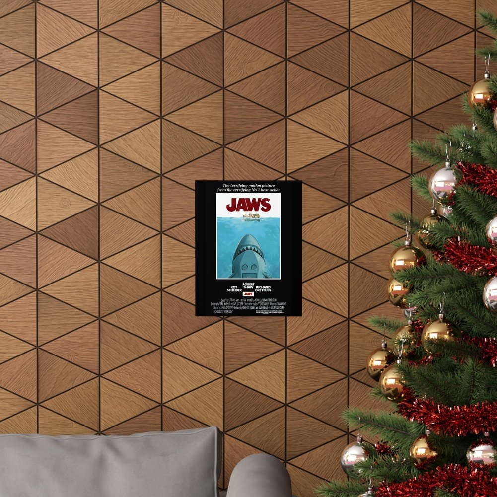 Jaws LEGO Movie Wall Art POSTER ONLY Jurassic Bricks