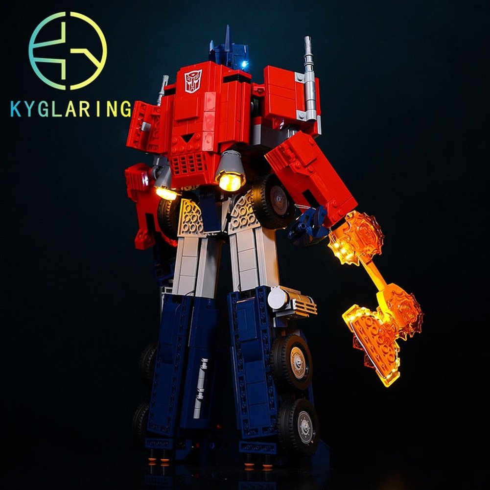 LED For 10302 OptimusPrime Led Lighting Set DIY Toys  (Not Included Building Blocks) Jurassic Bricks