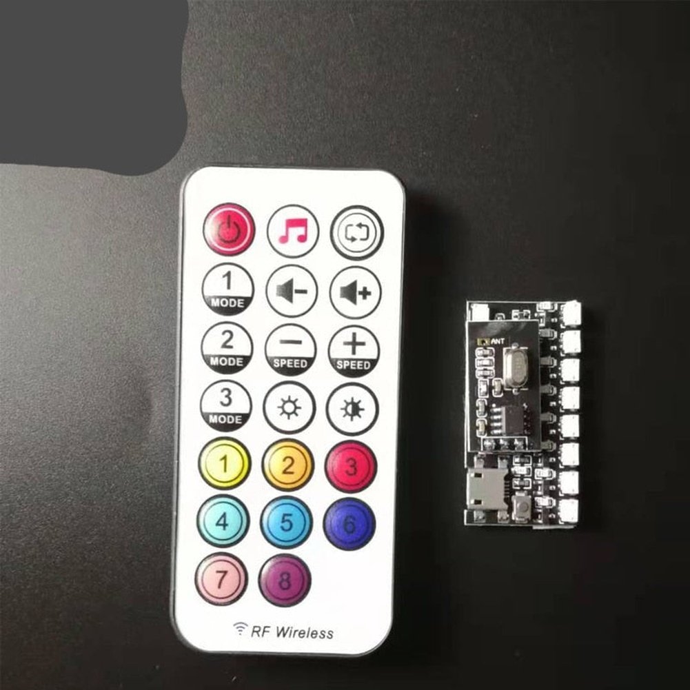 LED Light Iamp IF Board and 20 Keys Remote Control Wireless Module Jurassic Bricks