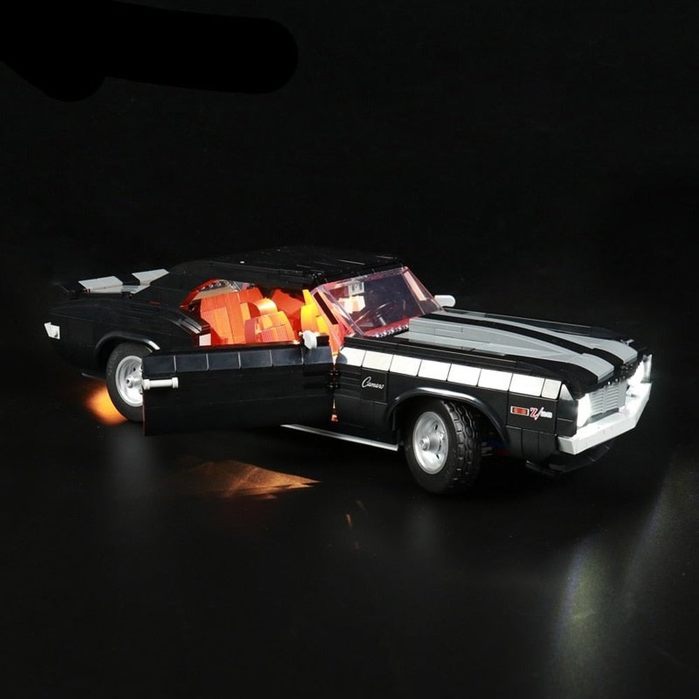 LED Light Kit For 10304 Chevroleted Camaro Z28 DIY Toys Set Not Included Building Blocks Only Lighting Kit Jurassic Bricks