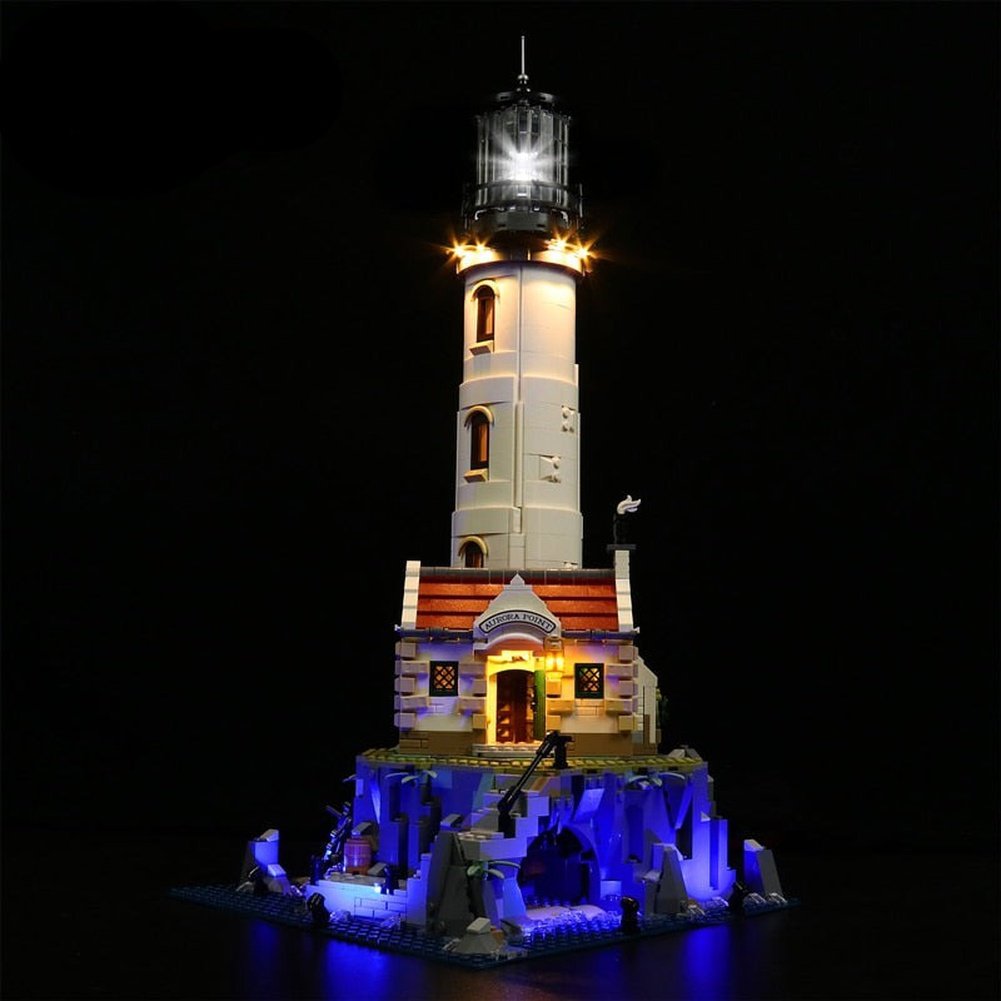 LED Light Kit For 21335 Electric Lighthouse Building Blocks Set (NOT Include the Model) Bricks DIY Toys For Children Jurassic Bricks