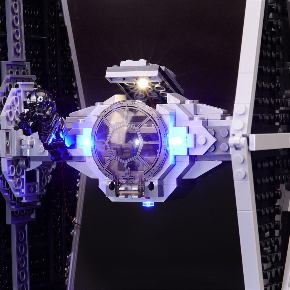 LED Light Kit For 75211 Imperial TIE Fighter , (NOT Include The Model) Jurassic Bricks