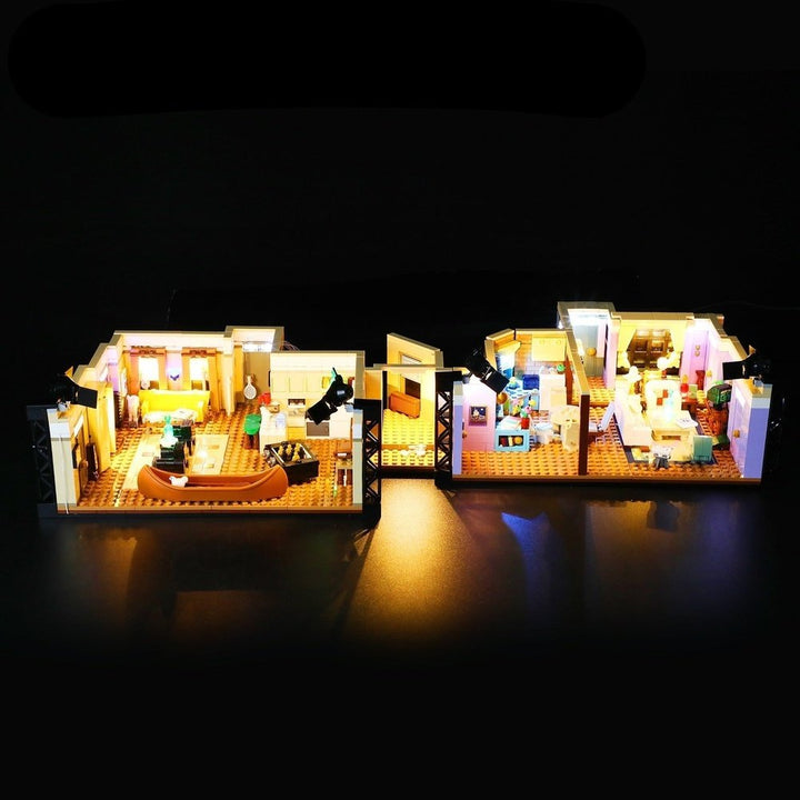 LED Light Kit for 10292 The Friends Apartments Building Blocks Set (NOT Include the Model) Bricks Toys for Children Jurassic Bricks