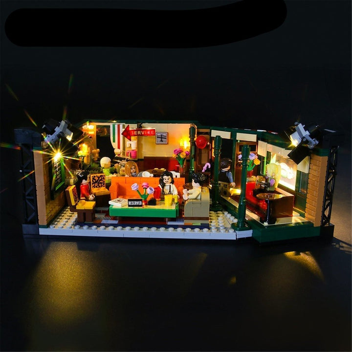 LED Light Kit for 21319 Central Perk Building Blocks Set (NOT Include the Model) Bricks Toys for Children Jurassic Bricks