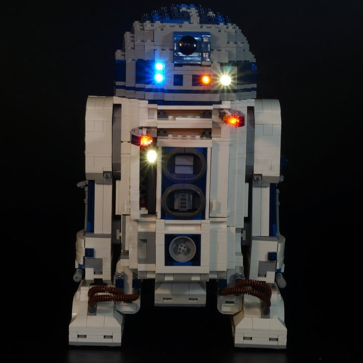 LED Light Set For 10225 And 05043 R2-D2 DIY Toys Blocks Bricks Only Lighting Kit Not Include Model Jurassic Bricks