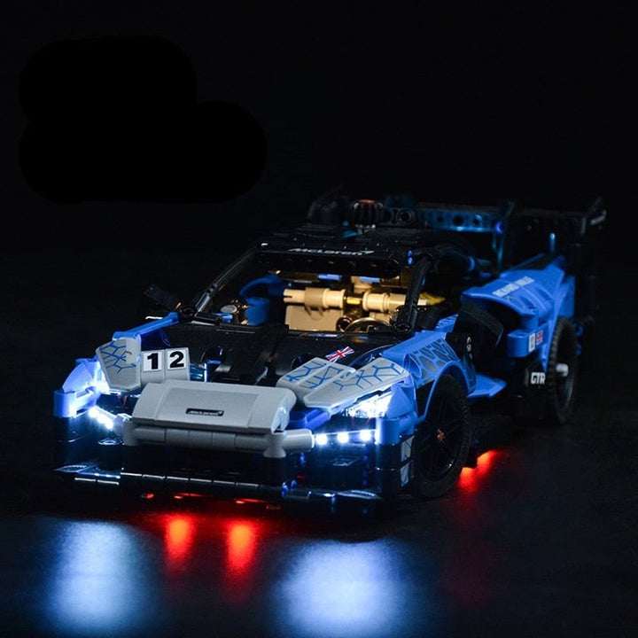 LED Lighting Set DIY Toys For 42123 Technic Senna GTR (Not Included Building Blocks) Jurassic Bricks