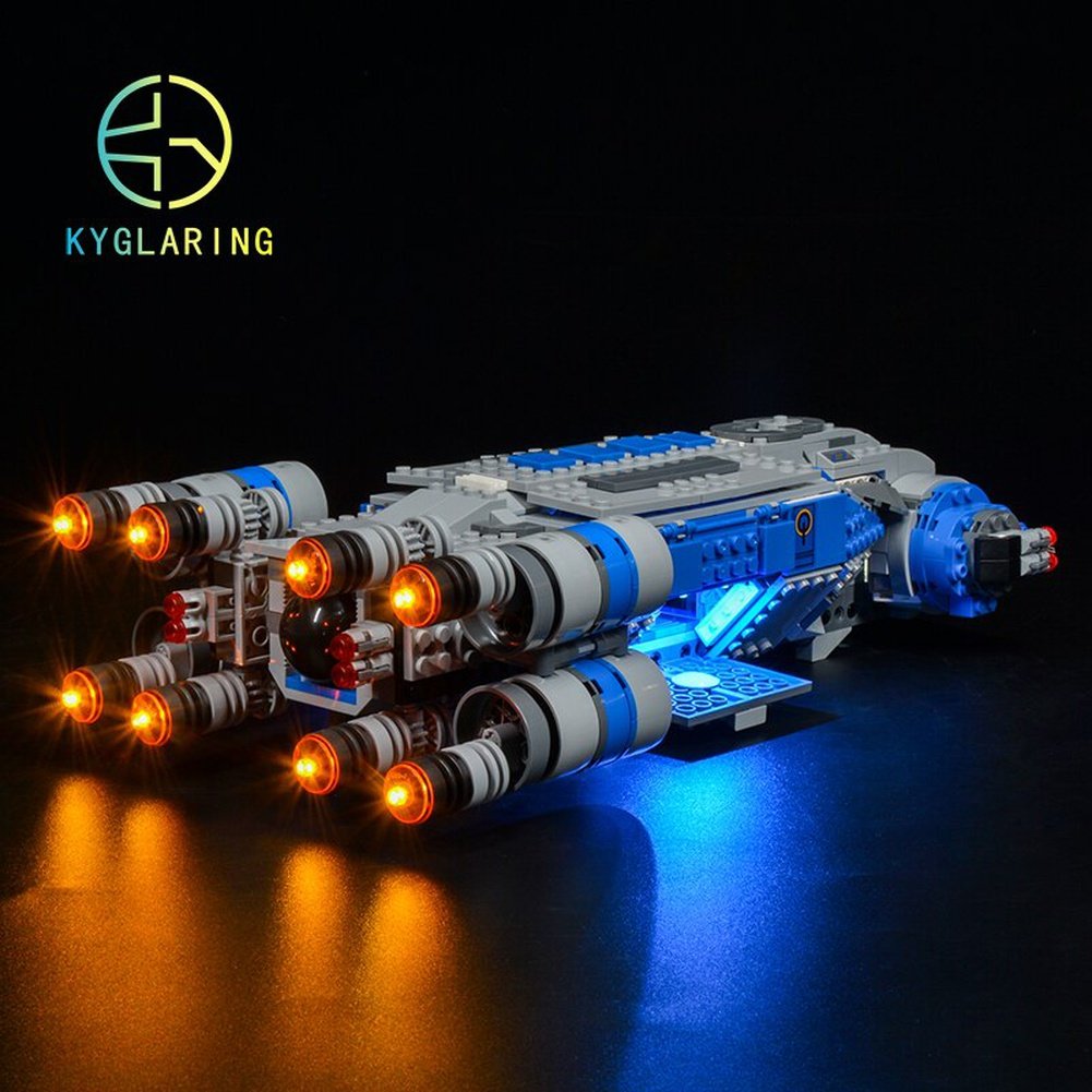 LED Lighting Set DIY Toys For 75293 Resistance I-TS Transport Building Blocks Jurassic Bricks