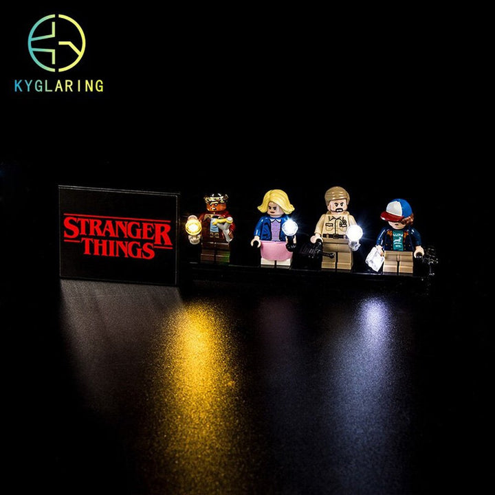 LED Lighting Set DIY Toys For 75810 Stranger Things The Upside Down (Not Included Building Blocks) Jurassic Bricks