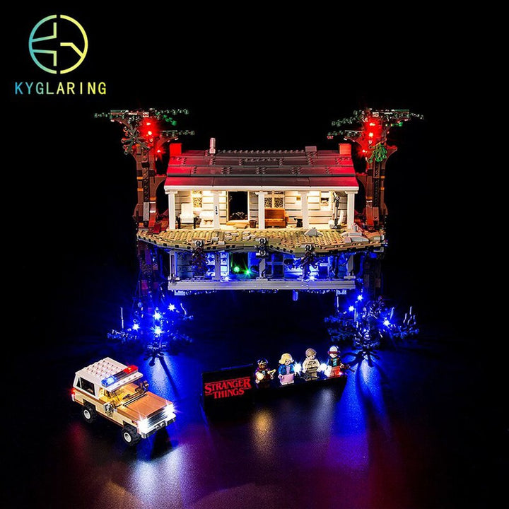 LED Lighting Set DIY Toys For 75810 Stranger Things The Upside Down (Not Included Building Blocks) Jurassic Bricks