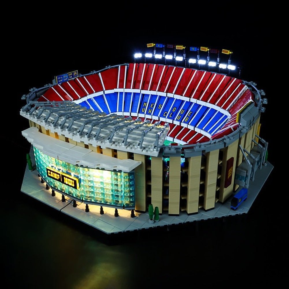 LED Lighting Set DIY Toys For Creation 10284 FC Barcelona Camp Nou Blocks Building (Not Included Building Blocks) Jurassic Bricks