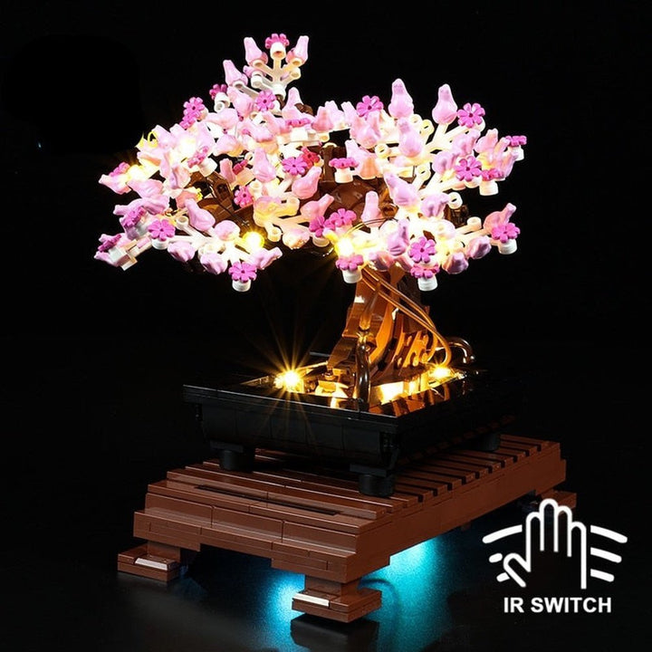 LED Lighting Set DIY Toys for 10281 Creator Expert Bonsai Tree Blocks Building Jurassic Bricks