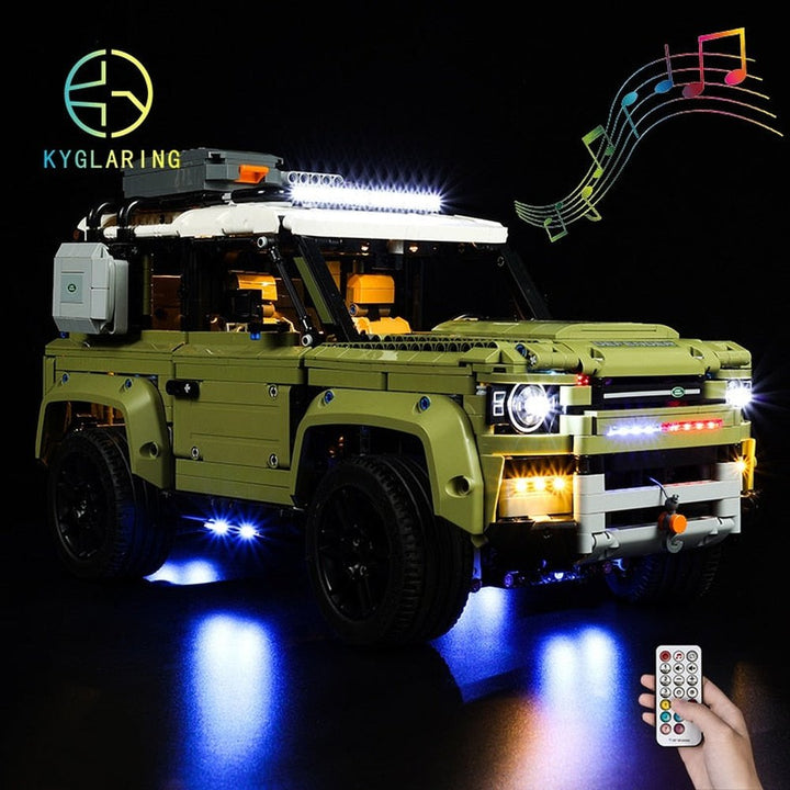 LED Lighting Set DIY Toys for 42110 Technic Series Defender Car Model Blocks Building Jurassic Bricks