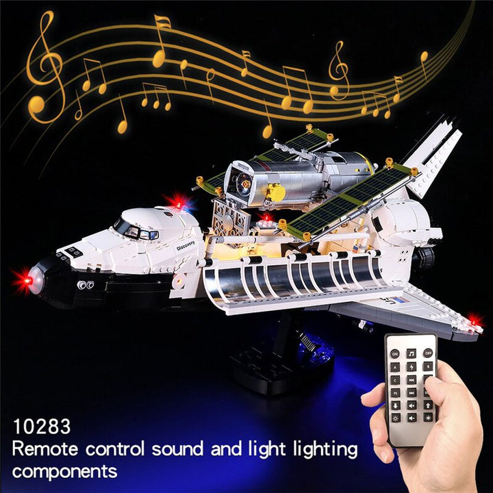 LED Lighting Set for 10283 Space Shuttle Discovery Light Kit, Not Included the Building Block Jurassic Bricks