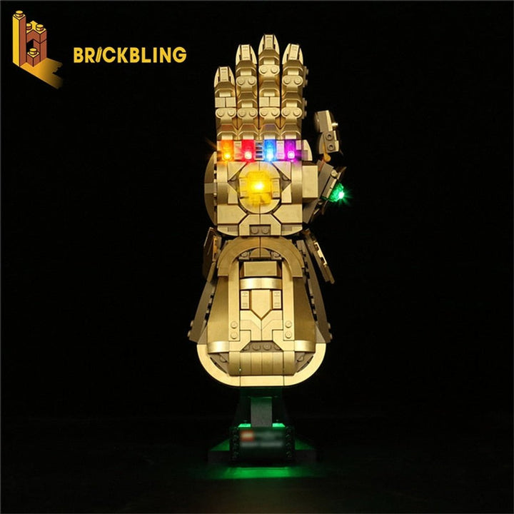 Led Light Kit For 76191 Infinity Gauntlet Collectible Model Toy (Only Light, No Building Blocks) Jurassic Bricks