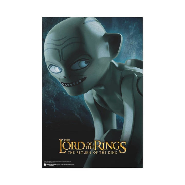 MOC NON LEGO Lord of The Rings LEGO Movie Wall Art Canvas Art With Backing.