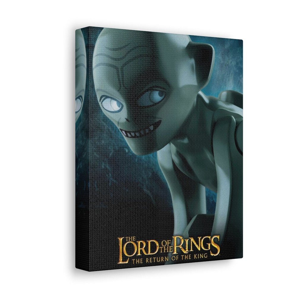 Lord of The Rings LEGO Movie Wall Art Canvas Art With Backing. Jurassic Bricks