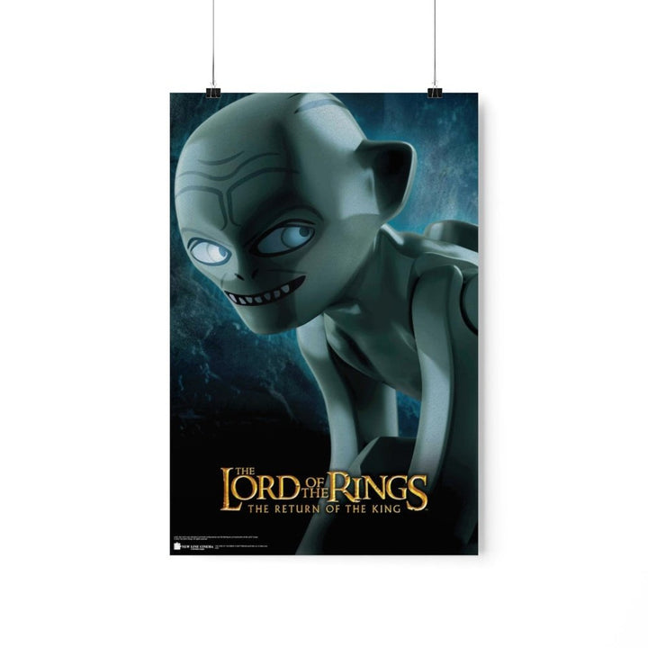 MOC NON LEGO Lord of The Rings LEGO Movie Wall Art POSTER ONLY