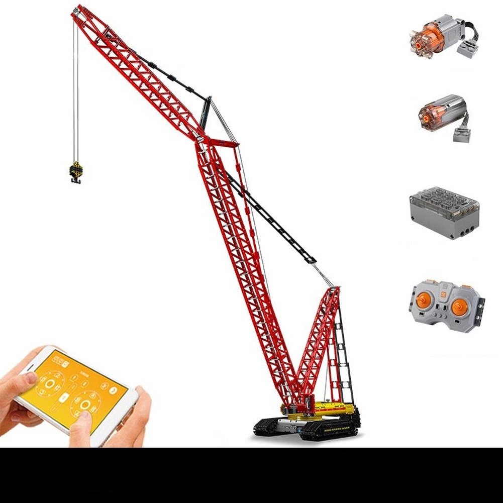 MK 13130 Car Compatible Construction 42100 Liebherr R 9800 Excavator Motor Crane Set Kids Christmas Toys Building Blocks Bricks Jurassic Bricks