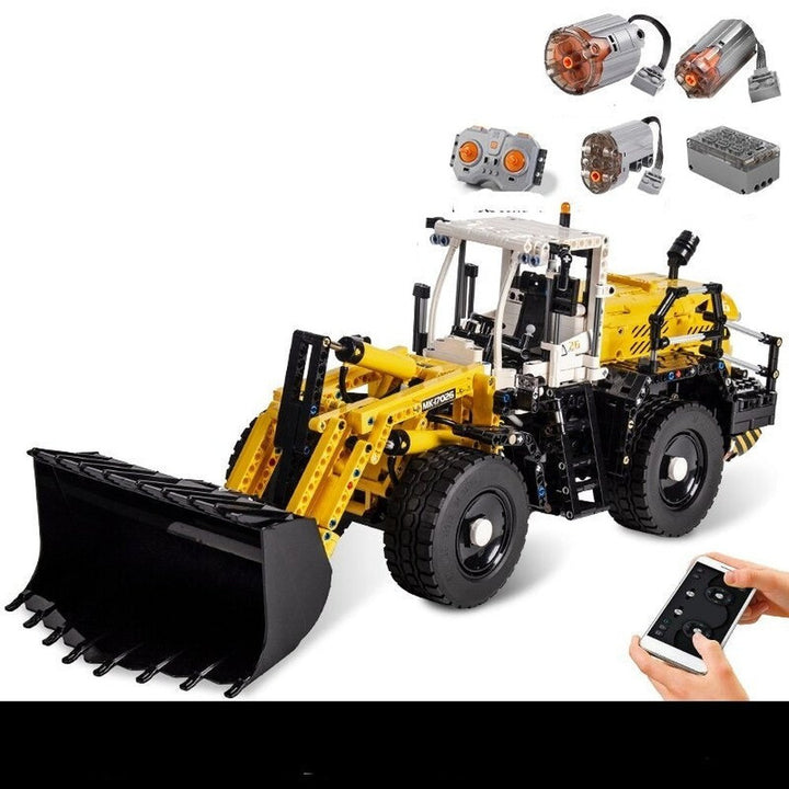 MK 13130 Car Compatible Construction 42100 Liebherr R 9800 Excavator Motor Crane Set Kids Christmas Toys Building Blocks Bricks Jurassic Bricks