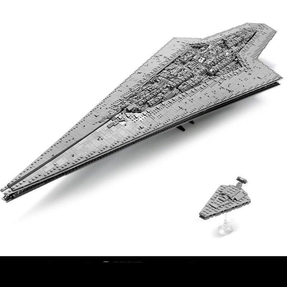 MK 13134 MOC-15881 The Executor Class Star Dreadnought Star Destroyer Set Ship Toys Building Blocks Kids Birthday Gifts Jurassic Bricks