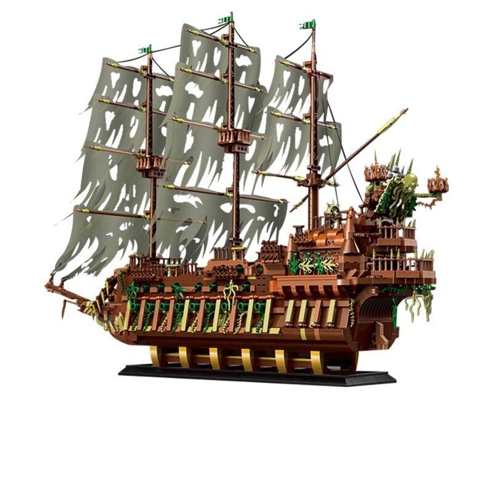 MK 13138 Movie Toys MOC Flying Dutchman Ship Building Blocks Bricks Toys Kids Birthday Christmas Gifts Jurassic Bricks