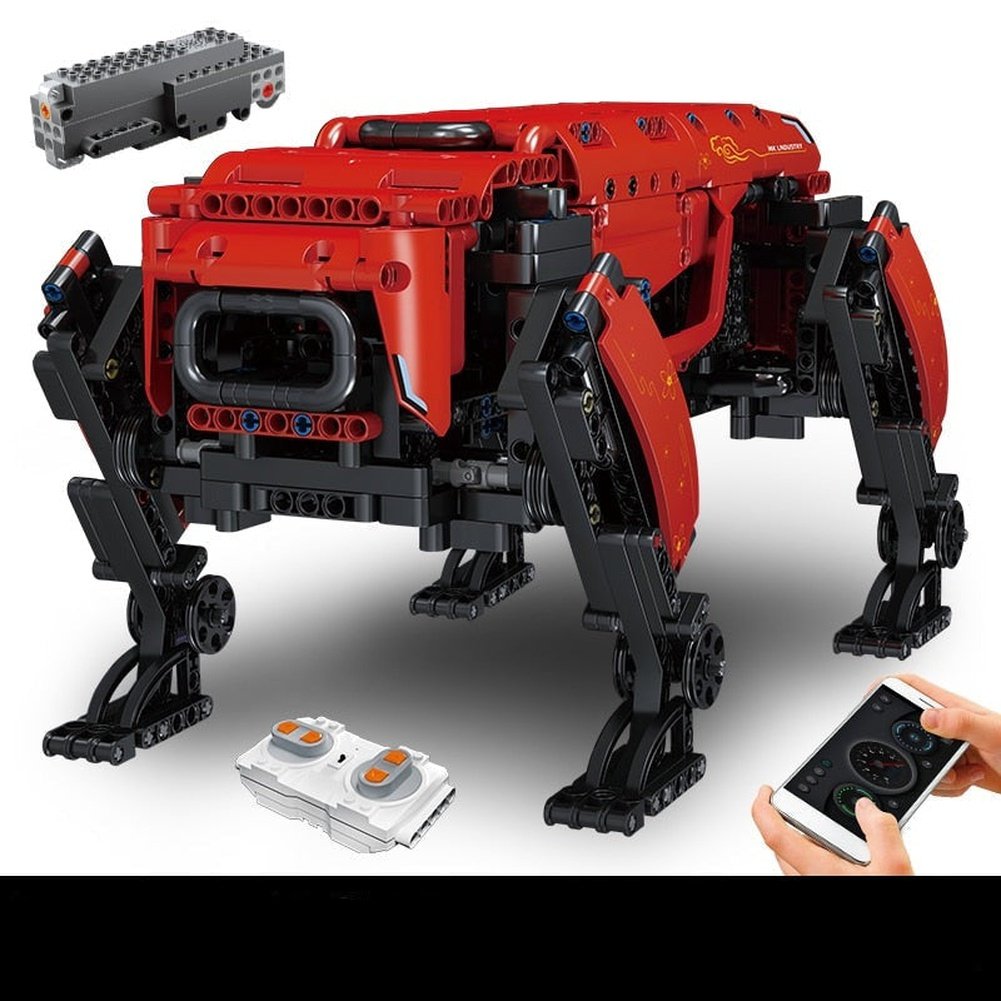 MK 15066 Technical Robot Toys The RC Motorized Boston Dynamics Big Dog Model AlphaDog Building Blocks Bricks Kids Gifts Jurassic Bricks