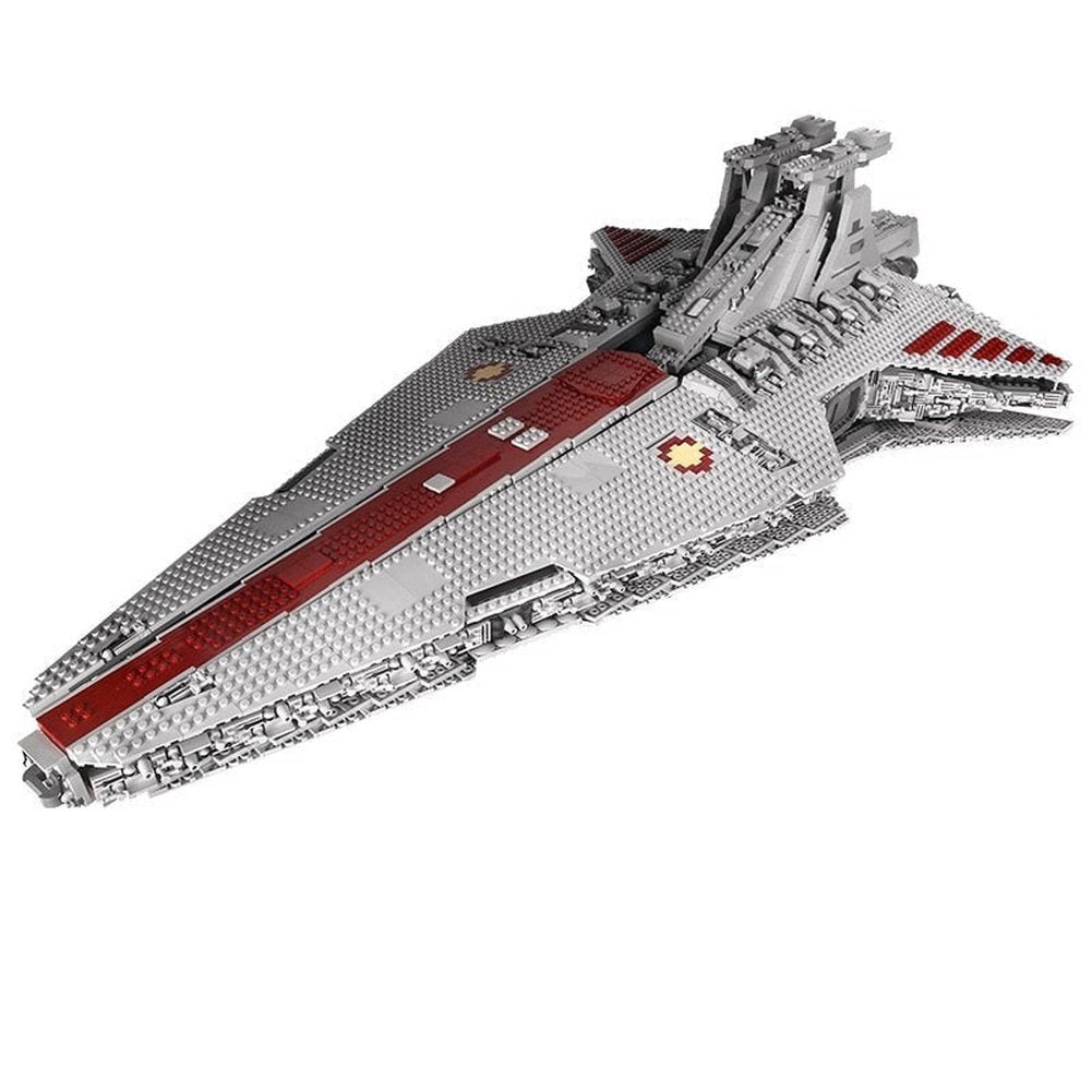 MK 21005 Star Toys UCS Venator Republic Attack Cruiser Destroyer Set Buidling Blocks Bricks MOC-0694 Kids Birthday Gifts Jurassic Bricks